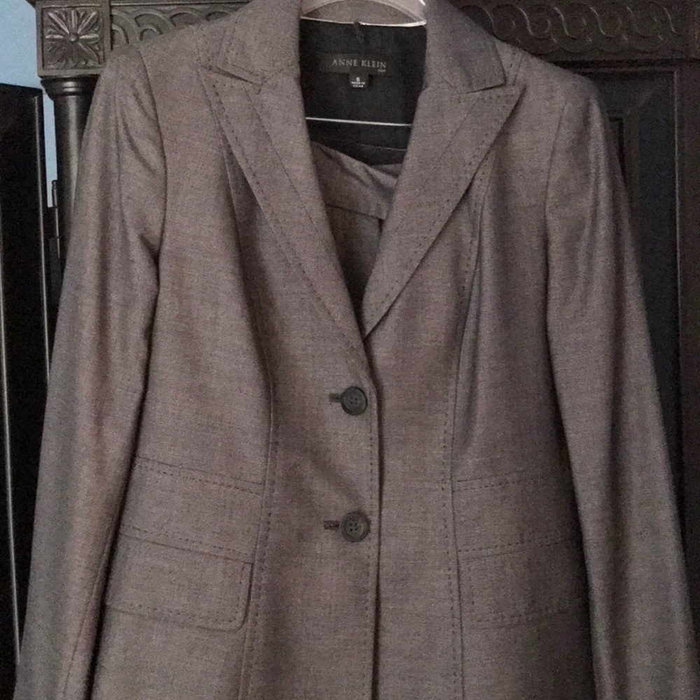 Anne Klein pant suit.